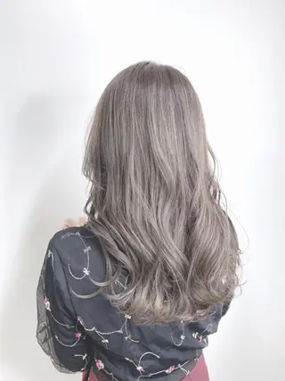 セミロング カラー AI 高田馬場店のヘアスタイル