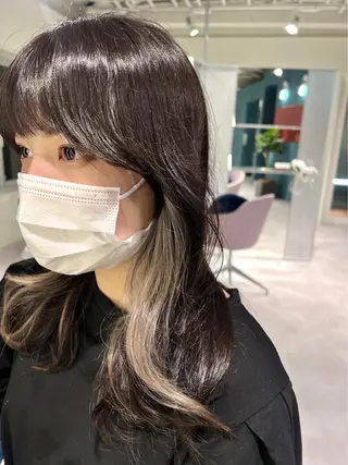 ミディアム 安井 貞好のヘアスタイル