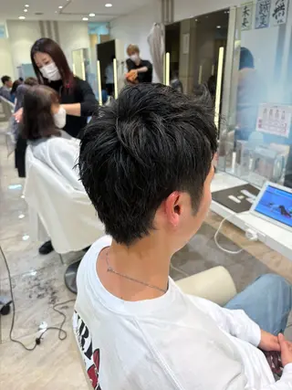 メンズ 艶髪/ヘッドスパ/ メンズカット/りちかのヘアスタイル