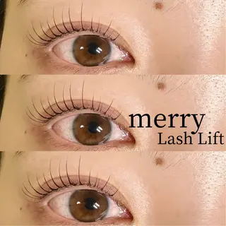 マツエク・マツパ merry Lash Liftのマツエク・マツパデザイン