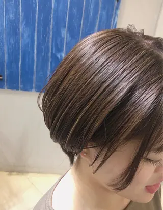 ショート カラー uros.所属・メンズパーマ/ エクステ🌞セナのヘアスタイル