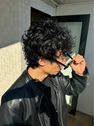 パーマ メンズ メンズ特化 パーマ/オザワのヘアスタイル