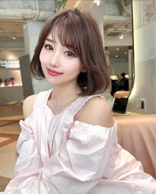 ショート 服部大地/ブリーチ 無しWカラー髪質改善のヘアスタイル