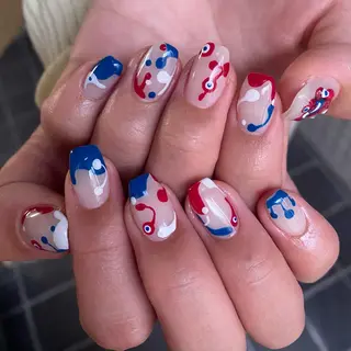 ネイル ゆびノさき茨木店 ニュアンス/アートのネイルデザイン