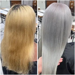 セミロング カラー MAKO ❤️‍🔥NEXTのヘアスタイル