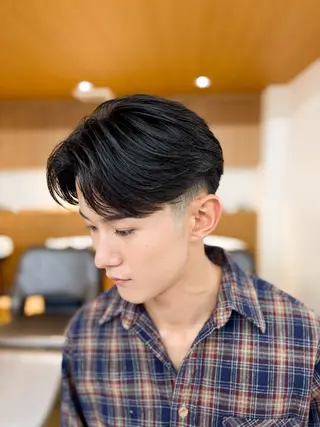 ショート パーマ メンズ 【メンズ縮毛矯正】 FILMS  軍司のヘアスタイル