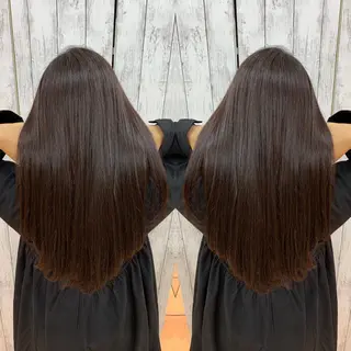 ロング 髪質改善 Blumeのヘアスタイル