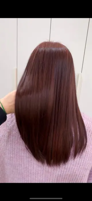 カラー 安藤 千聖のヘアスタイル