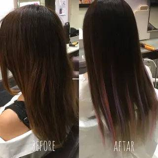 ロング カラコレなんば店所属・カラコレなんば TOPstylistのヘアスタイル