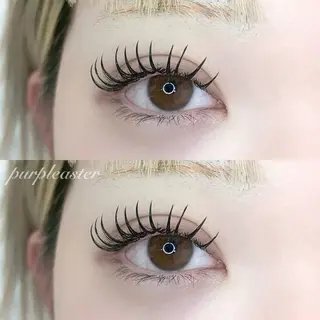 マツエク・マツパ purple aster名駅店所属・パープルアスター/ mako🐈‍⬛🤍のマツエク・マツパデザイン