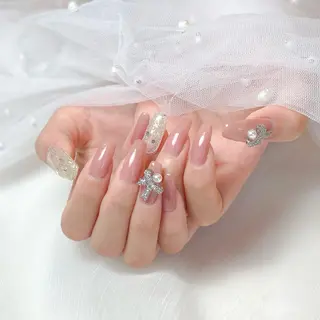 ネイル ネイル空間所属・muguet🎀 nailのネイルデザイン