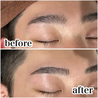 メンズ アイブロウ メンズ脱毛&メンズ眉毛サロン  kyle.横浜所属・メンズ眉/HBL/ sakiの眉毛・アイブロウイメージ