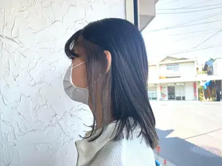 セミロング K'sHair大和田所属・大林 千尋のヘアスタイル