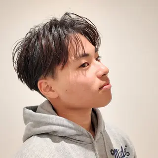 ショート カラー パーマ メンズ SALOWIN名古屋Suite店所属・名古屋のメンズ特化 美容師/わたるのヘアスタイル