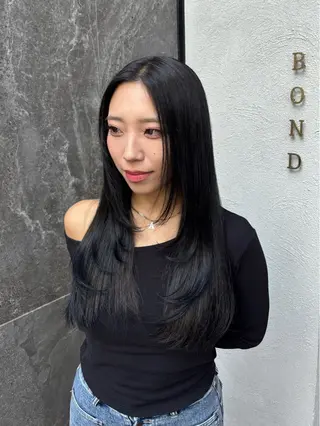 ロング 石原 望来のヘアスタイル