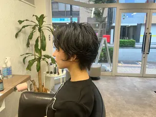ショート ヘアアレンジ 🍓艶髪/艶カラー ハイトーン/しんたにのヘアスタイル