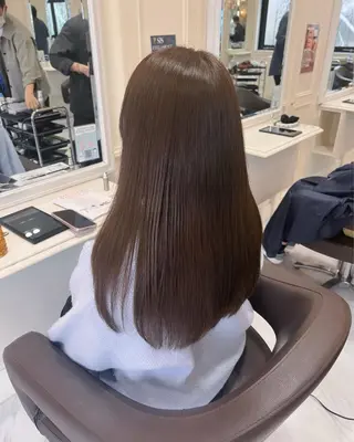ロング カラー Salon de With 浅見友梨香のヘアスタイル