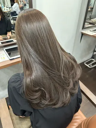 カラー 名駅/艶カラー/原田 永遠のヘアスタイル