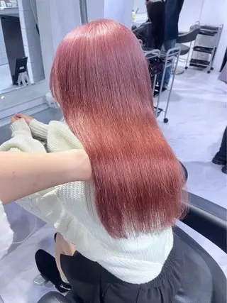 セミロング NANA🥀韓国ヘア /レイヤー/暖色🥀のヘアスタイル