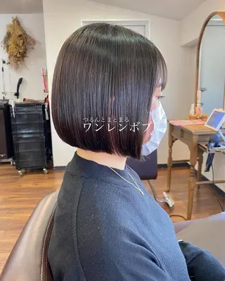ミディアム ボブ指名No.1🌞 オガタのヘアスタイル