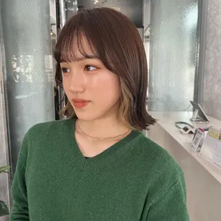 ショート カラー ヘアアレンジ TIDEHAIR SHIHOのヘアスタイル
