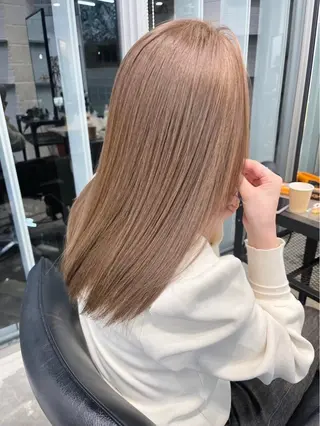 セミロング 🍷暖色カラー🍷 HINATAのヘアスタイル