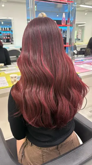 カラー akari🎀🤍 ガーリーstyleのヘアスタイル