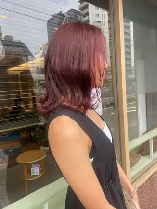 ミディアム カラー 髪質改善/Bloss om🌷高橋沙衣のヘアスタイル