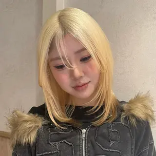 カラー ブリーチ/デザイン /sakura🌸のヘアスタイル