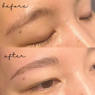 メンズ アイブロウ 眉毛&フェイス WAX専門ハルヒラリの眉毛・アイブロウイメージ