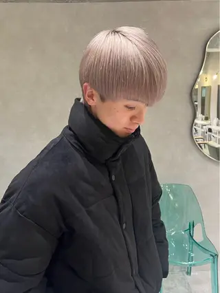 カラー メンズ 海外girl🤎 透明感ベージュmaoのその他イメージ