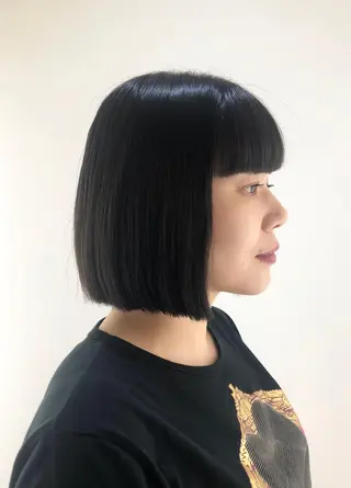 ミディアム Strawberry所属・原田 志保のヘアスタイル