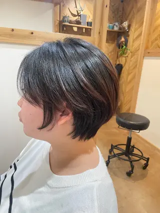 ショート 山口里莉 /パーマモデル募集のヘアスタイル