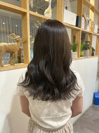 セミロング merc.🐰澤田 凜のヘアスタイル