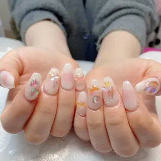 ロング 💜MIYA nail川崎店のネイルデザイン