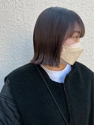 ショート カラー ボブ/透明感カラー /さちかのヘアスタイル