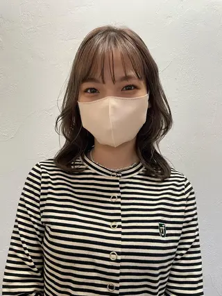 ミディアム 似合わせカット /カラー/たきのヘアスタイル