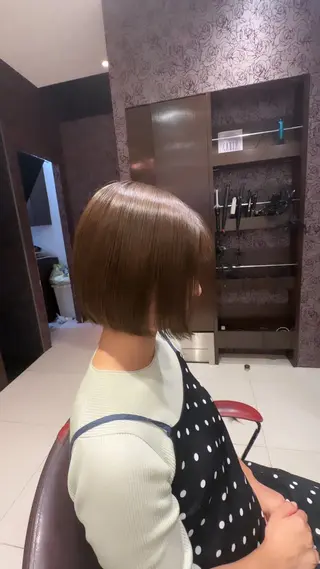 ショート 益野 凌のヘアスタイル