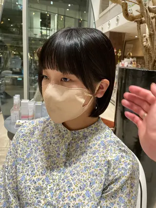 ショート KURO/韓国ヘア /レイヤーカットのヘアスタイル