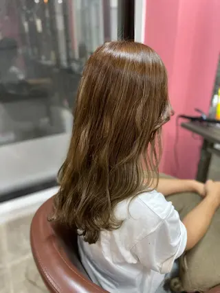 ミディアム エリアNo.1カラー ⭐️hikaru⭐️のヘアスタイル
