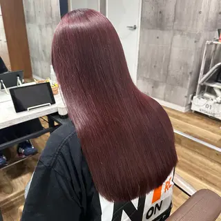 ロング カラー _white南海難波店所属・髪質改善/ウスイ アイキ/_WHITEのヘアスタイル