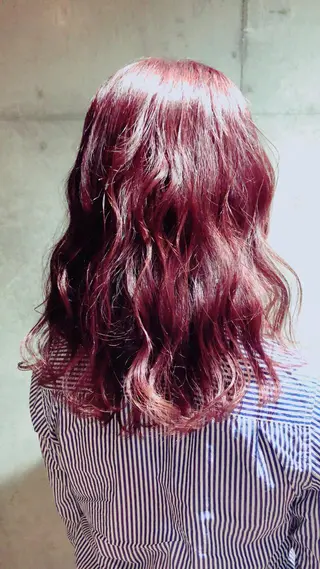 セミロング カラー ヘアアレンジ 韓国/アイドルヘア 🎀みづきのヘアスタイル