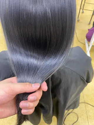 ロング YUZA grow HAIR 札幌所属・韓国ヘア指名率 No. 1小堀京介のヘアスタイル