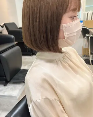 ショート カラー ヘアアレンジ 代表🎀 ふわモテ愛 され髪🩷yumiのヘアスタイル