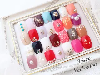 ネイル Viseo《6週間 長持ちパラジェル》のネイルデザイン