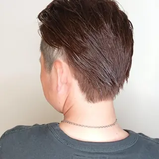 メンズ カラー パーマ ヘアアレンジ ブリーチ/ヘアケア/ 艶髪/イギチハルのヘアスタイル