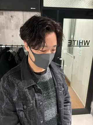 パーマ メンズ _white【京橋店】所属・_WHITE / KENTOのヘアスタイル