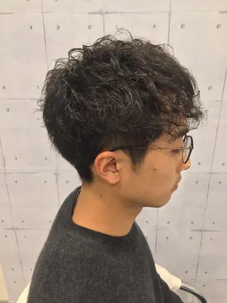 パーマ メンズ 韓・中華美女ヘア 🇰🇷×🇨🇳のヘアスタイル