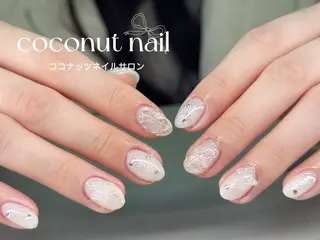 ネイル 神田 ココナッツのネイルデザイン