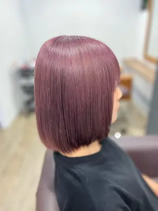 ミディアム カラー olino【西田辺】 KAORIのヘアスタイル